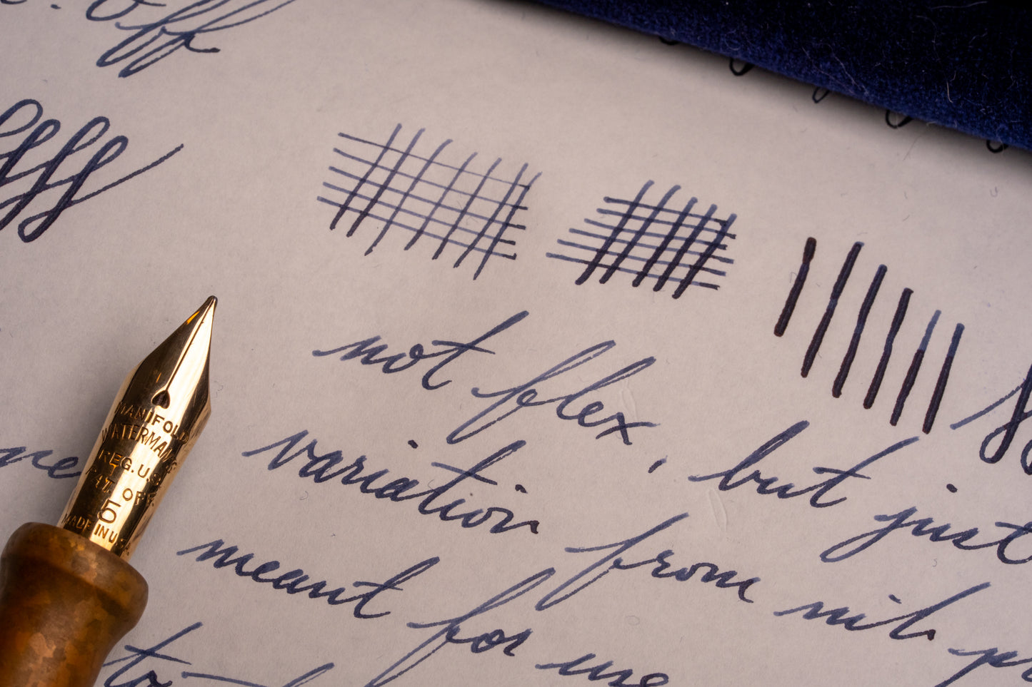 Jowo 6 Nib Unit | Waterman's | #5 Manifold | 14k Gold | F