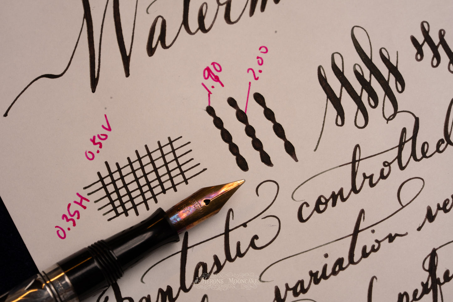 Waterman's | 452½ V | Sterling Basketweave Overlay | #2 Flex