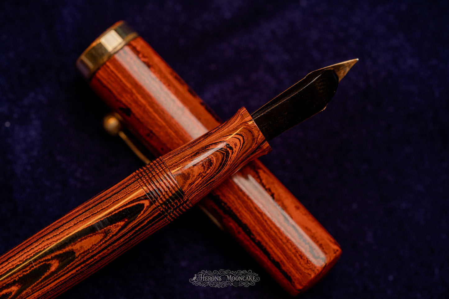 Waterman's | 55 | Red Mottled Woodgrain | #5 Flex