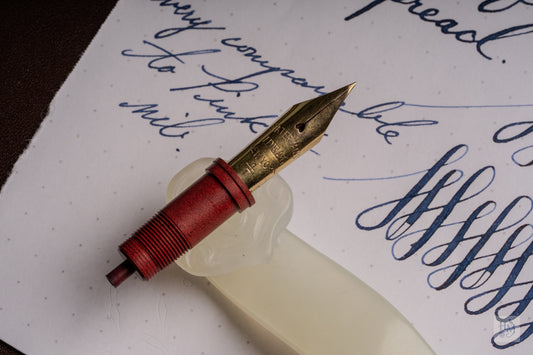 Waterman's #4 New York Nib, 14k Gold, 280g Semi-Noodle Flex