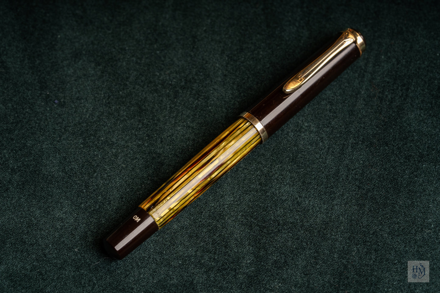 Pelikan 400, Tortoiseshell Celluloid Binde GPT, 14C Flex OM