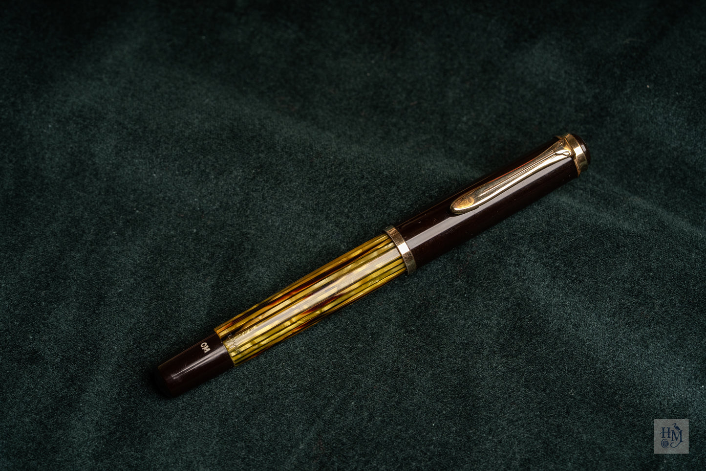 Pelikan 400, Tortoiseshell Celluloid Binde GPT, 14C Flex OM