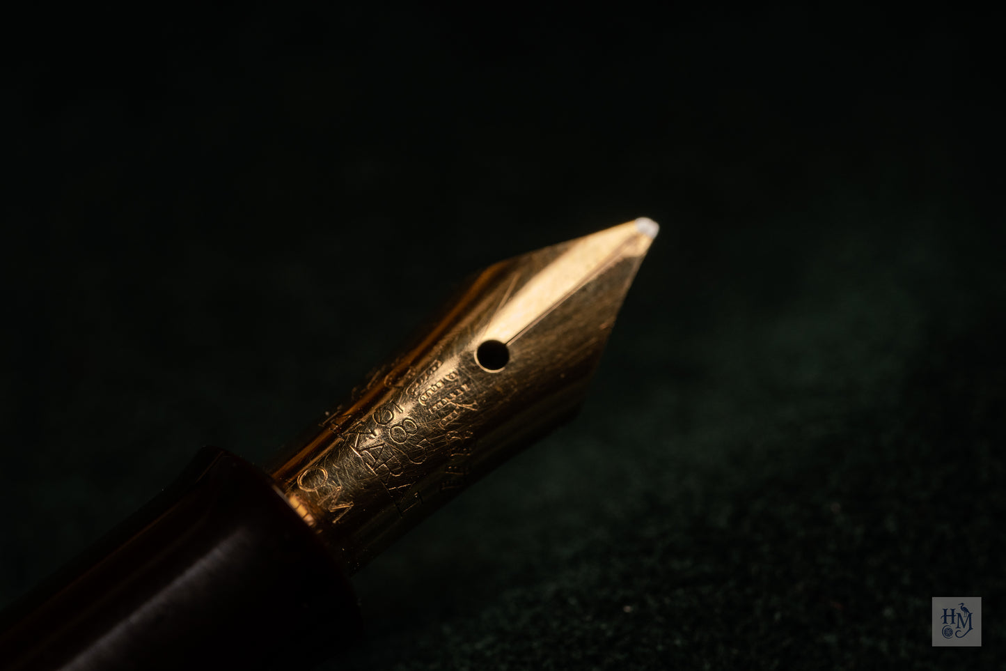Pelikan 400, Tortoiseshell Celluloid Binde GPT, 14C Flex OM
