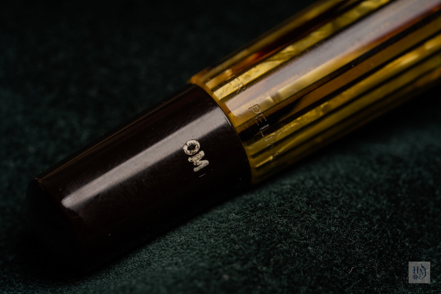 Pelikan 400, Tortoiseshell Celluloid Binde GPT, 14C Flex OM