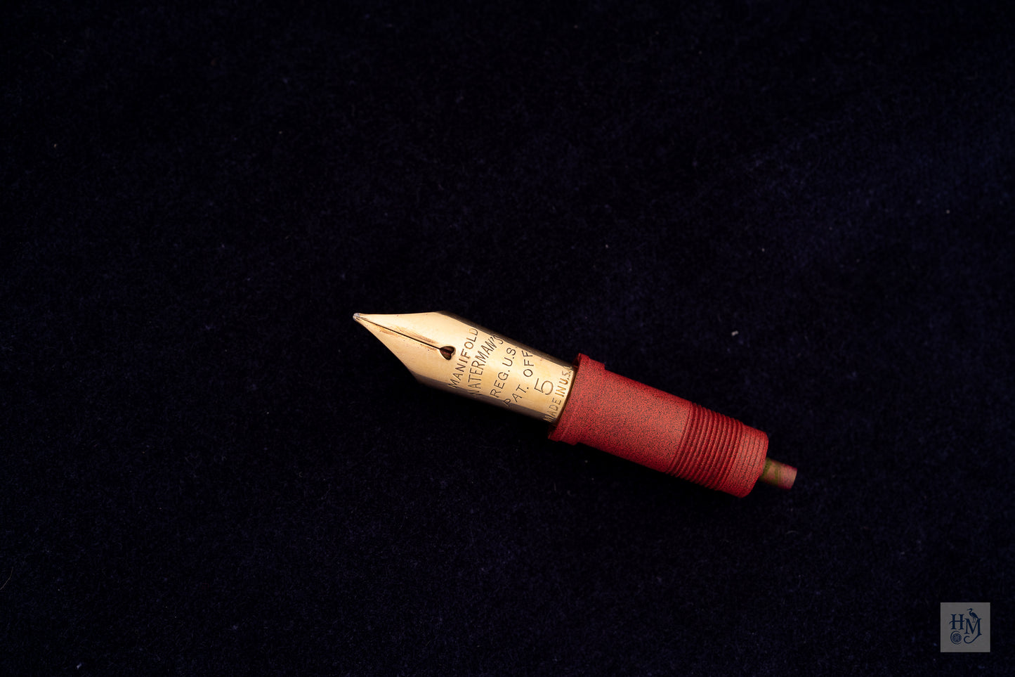 Waterman's #5 Manifold, 14k Gold, F (JOWO 6)
