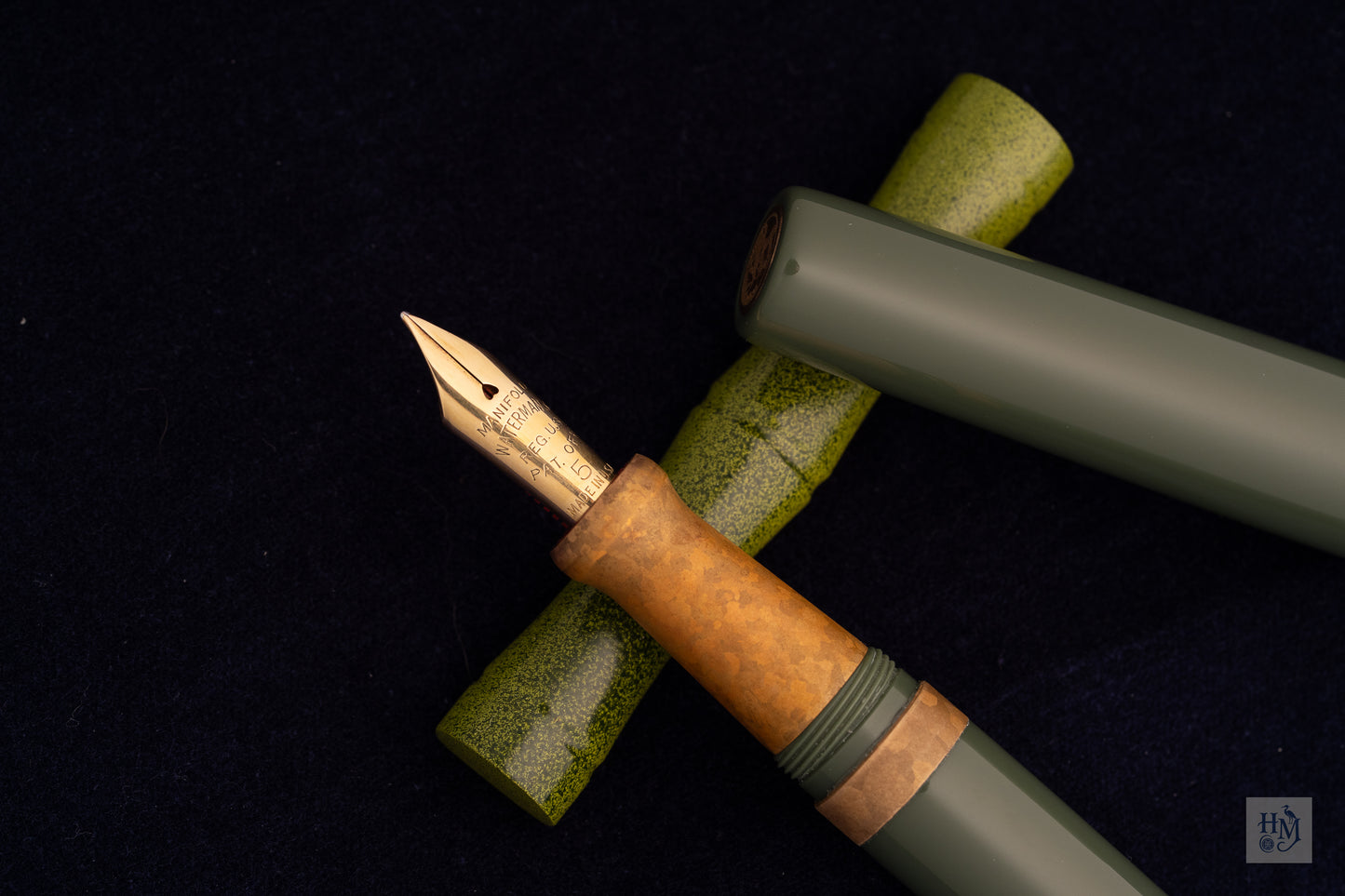 Waterman's #5 Manifold, 14k Gold, F (JOWO 6)