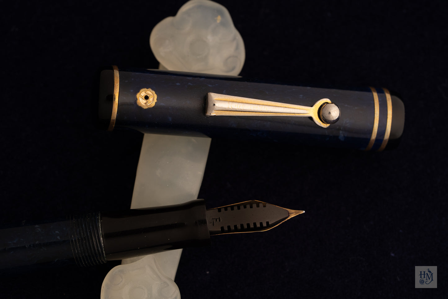 Wahl Eversharp Signature Gold Seal, Lazulitic Blue GPT, #5 Flexible nib
