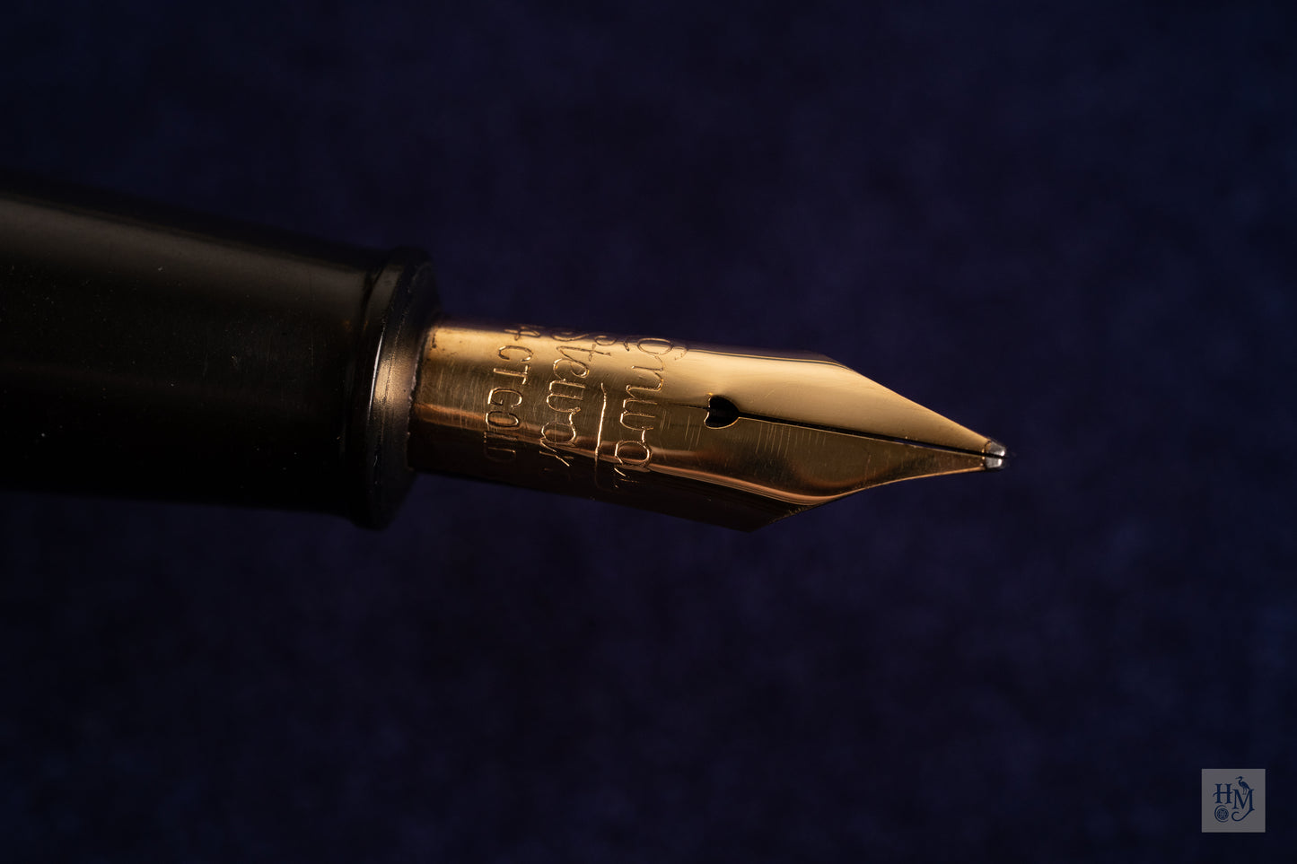 Conway Stewart 27, Grey Candy Hatch Celluloid GPT, #3 14k Brush Flex