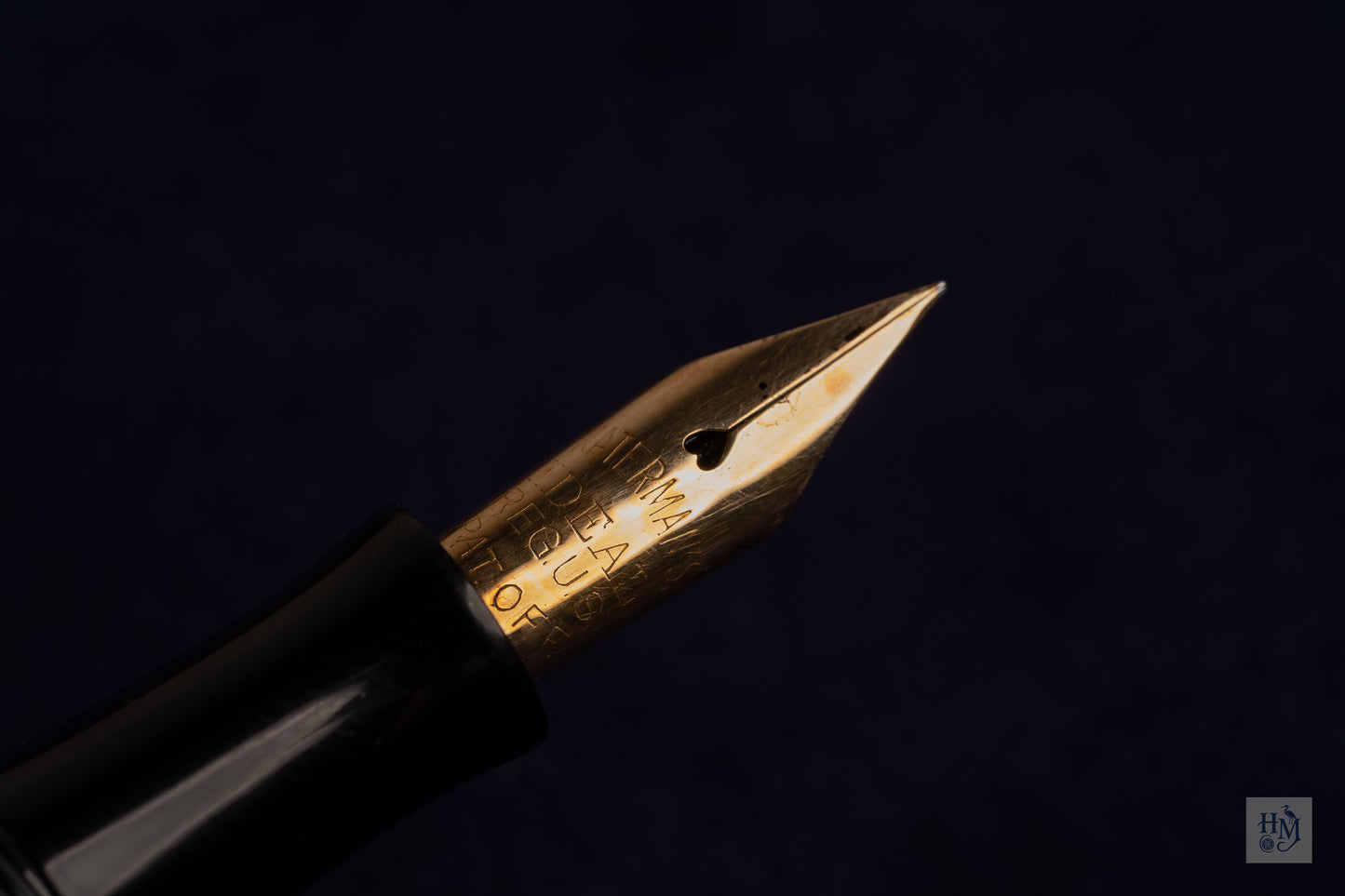 Waterman's 0752, BHR with Gold-Filled Overlay, GPT, Needlepoint #2 14k Flex