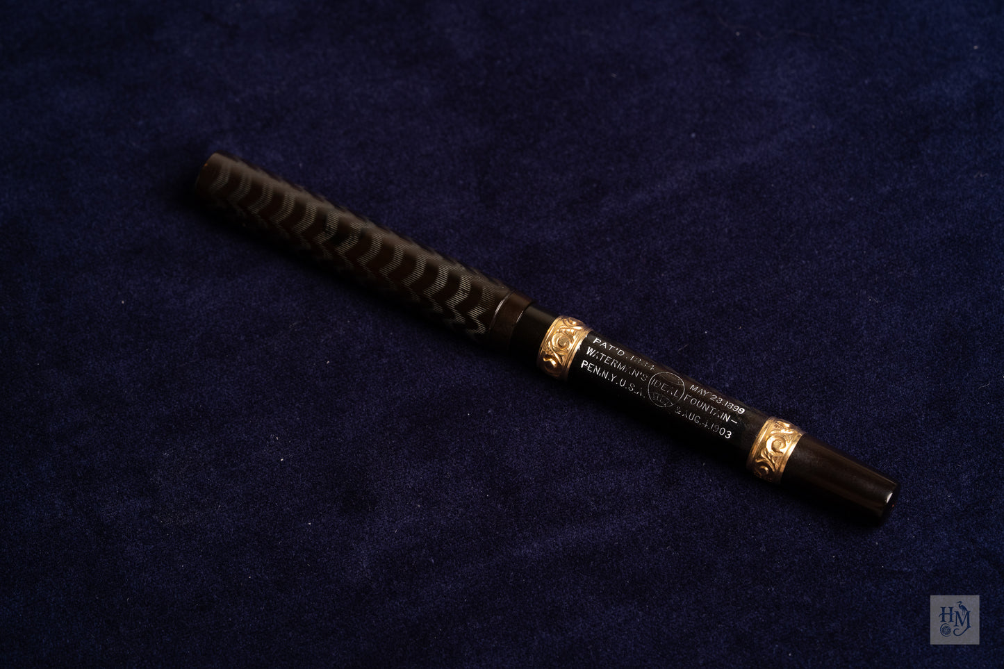 Waterman's 12, BCHR, Double GPT Barrel Bands, #2 14k Flex