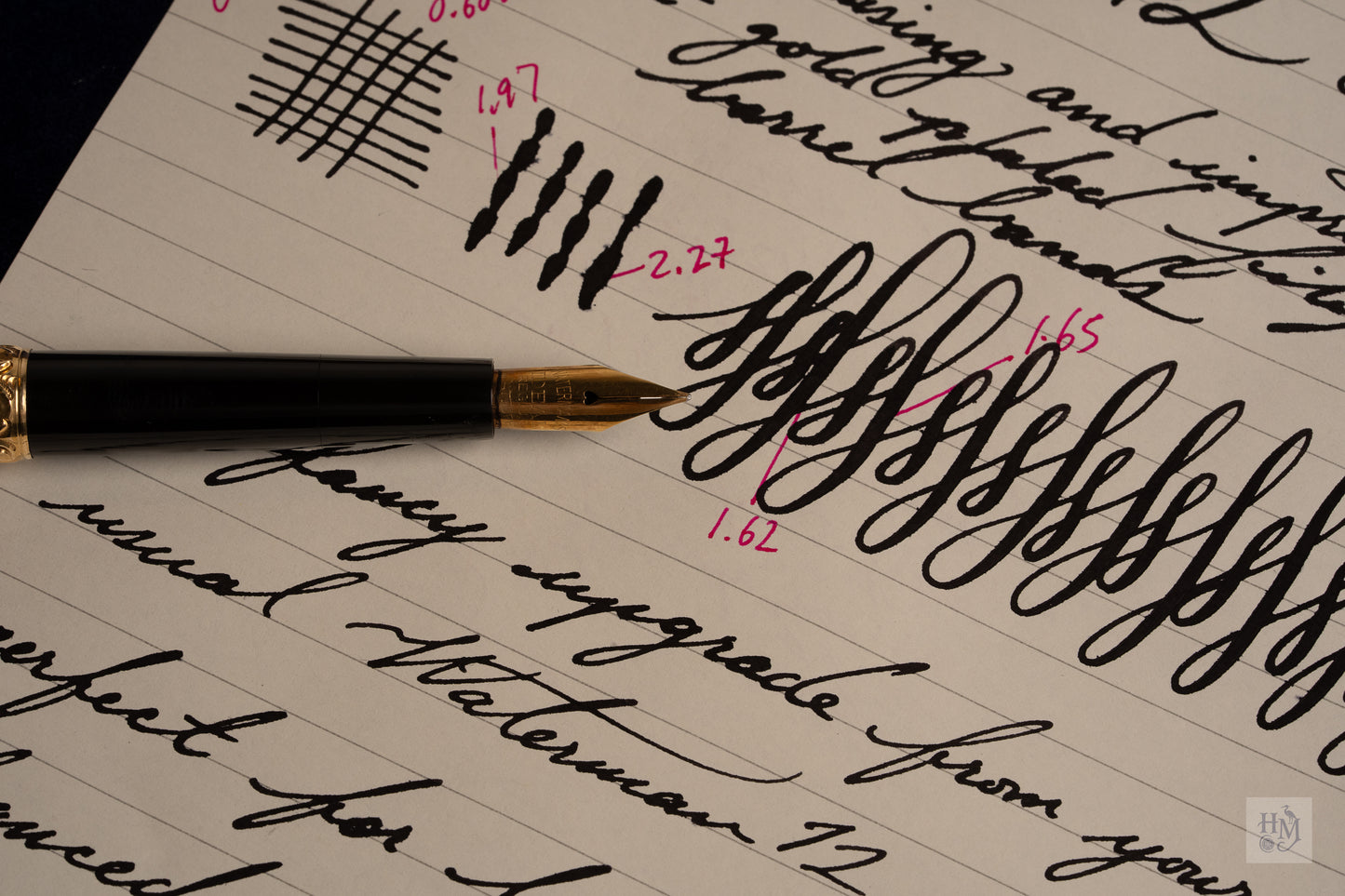 Waterman's 12, BCHR, Double GPT Barrel Bands, #2 14k Flex
