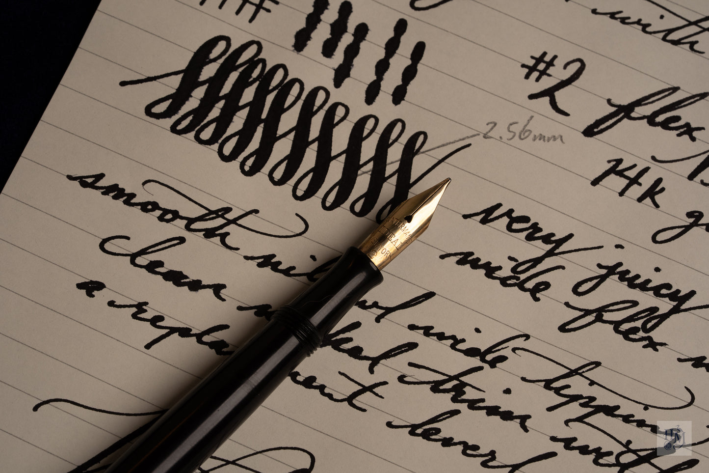 Waterman's 12 1/2 PSF, BHR NPT, #2 14k M-7B Flex