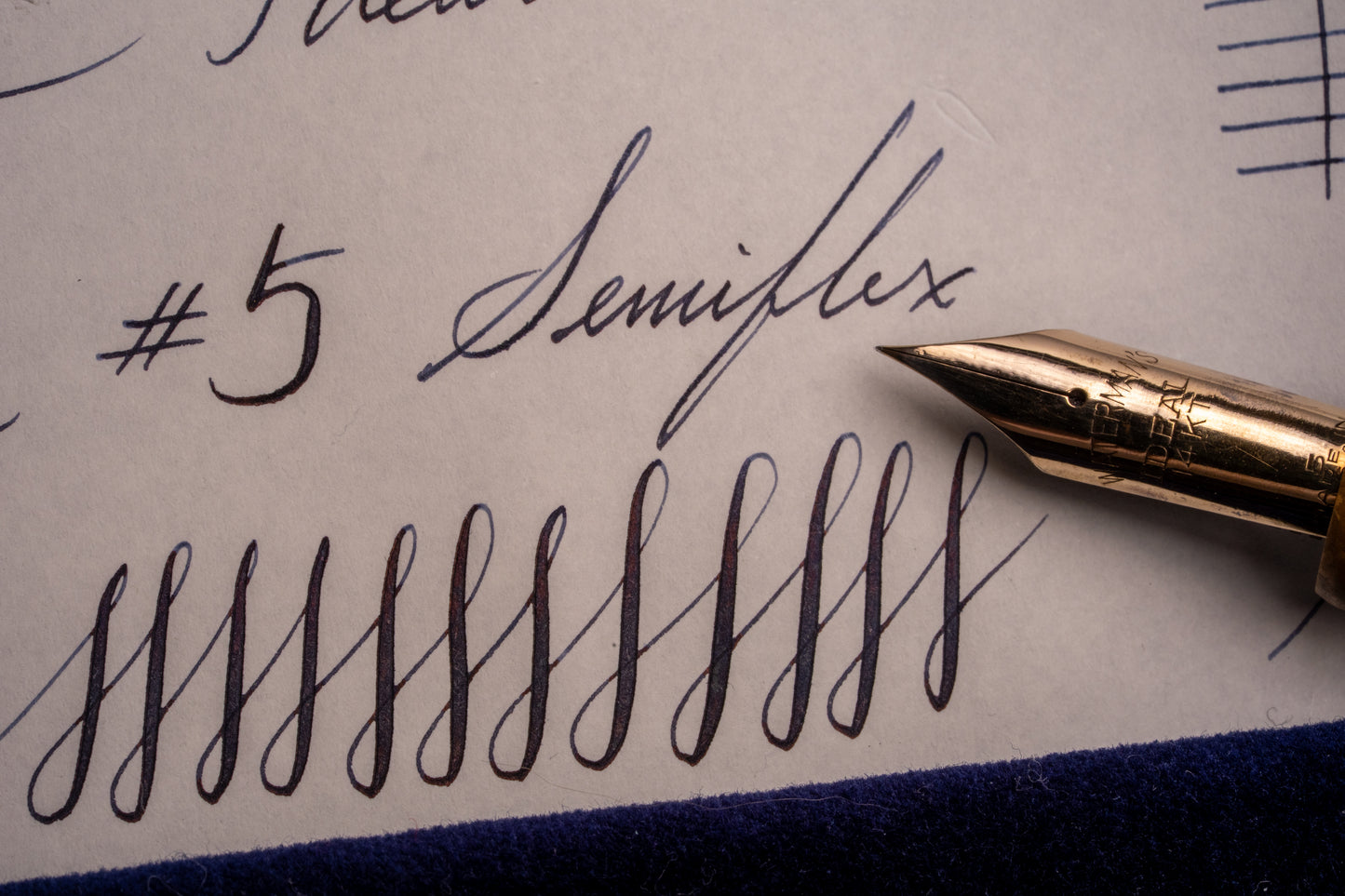 Jowo 6 Nib Unit | Waterman's | #5 Ideal | 14k Gold | EEF Flex