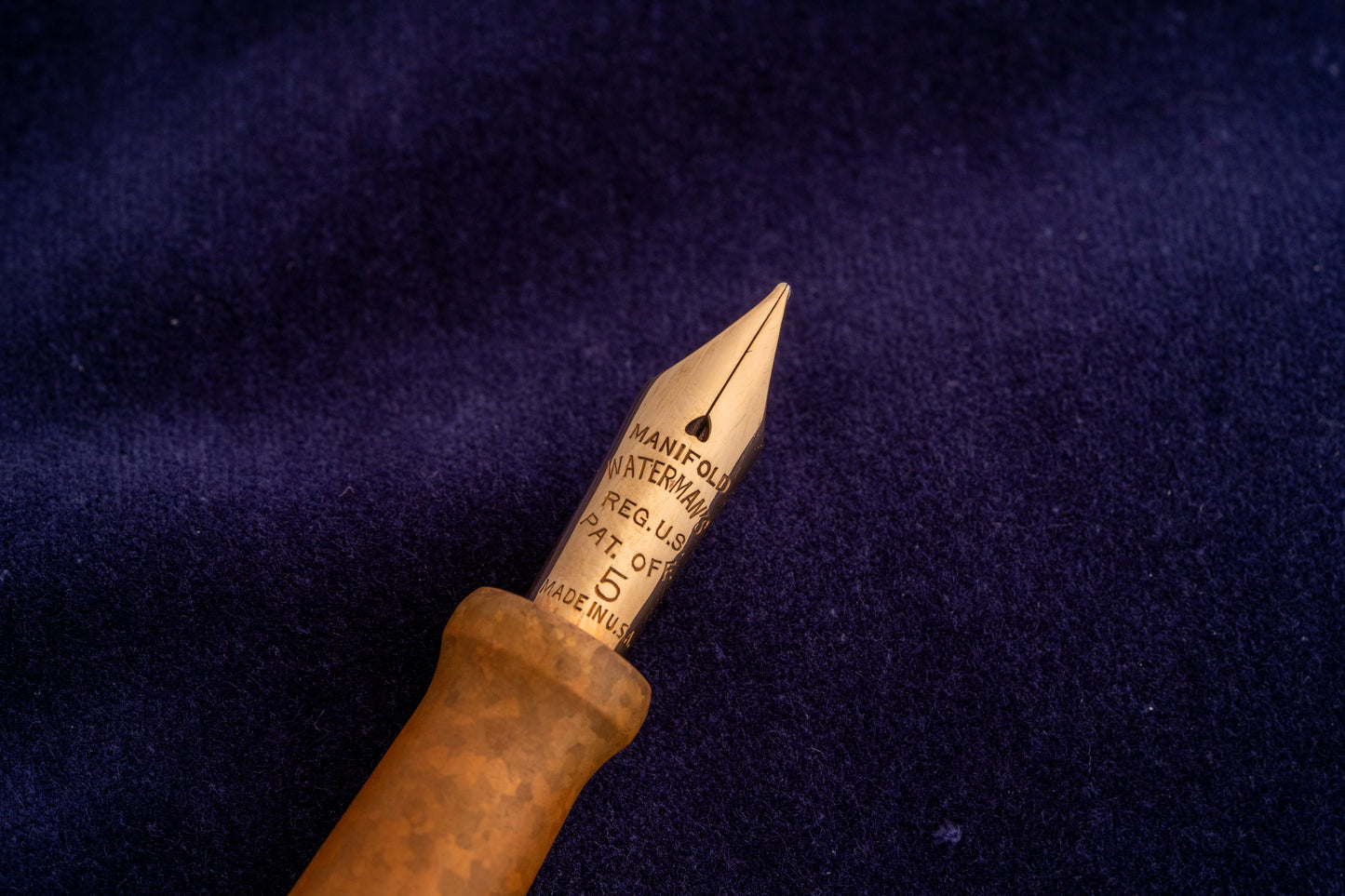 Jowo 6 Nib Unit | Waterman's | #5 Manifold | 14k Gold | F
