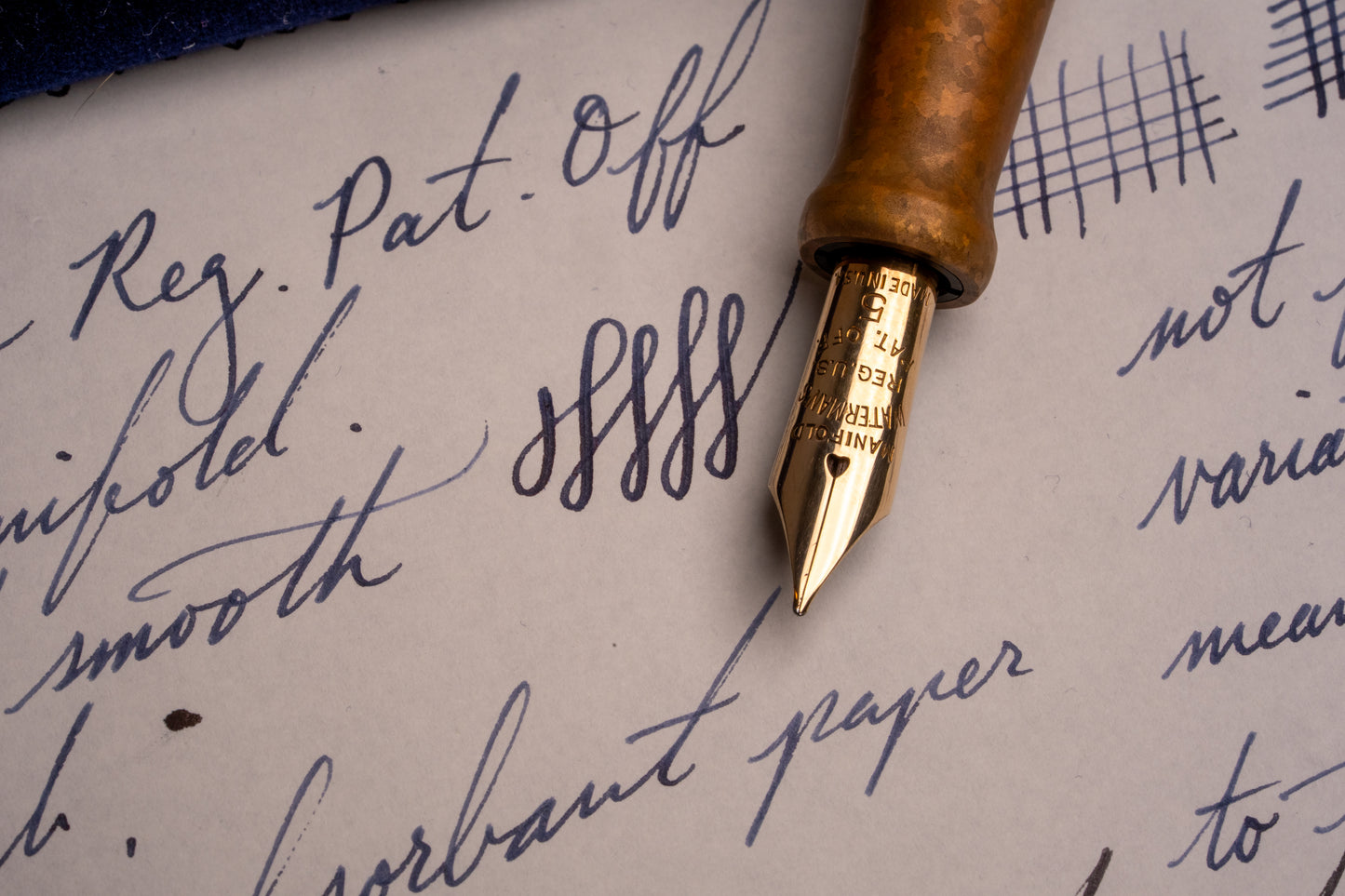 Jowo 6 Nib Unit | Waterman's | #5 Manifold | 14k Gold | F