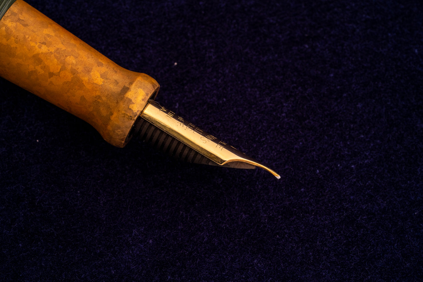 Jowo 6 Nib Unit | Waterman's | #7 Purple Keyhole | 14k Gold | Fine