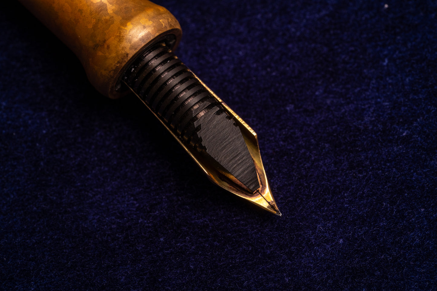 Jowo 6 Nib Unit | Waterman's | #7 Purple Keyhole | 14k Gold | Fine