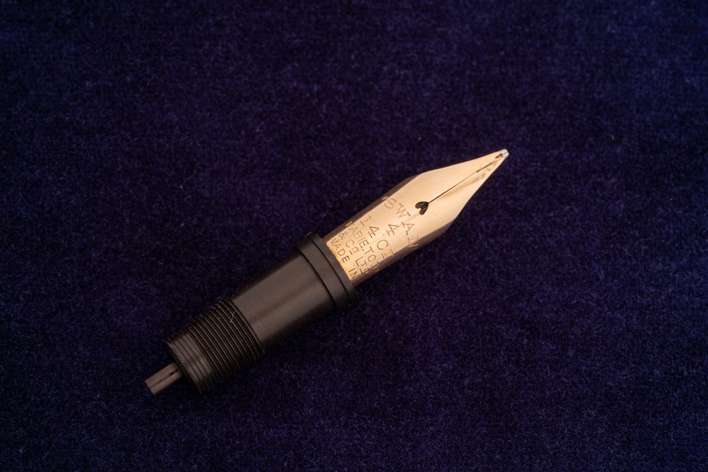 Jowo 6 Nib Unit | Mabie Todd Swan | #4 England | 14ct Gold | Medium Flex Stub