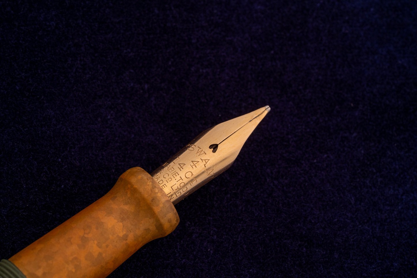 Jowo 6 Nib Unit | Mabie Todd Swan | #4 England | 14ct Gold | Medium Flex Stub