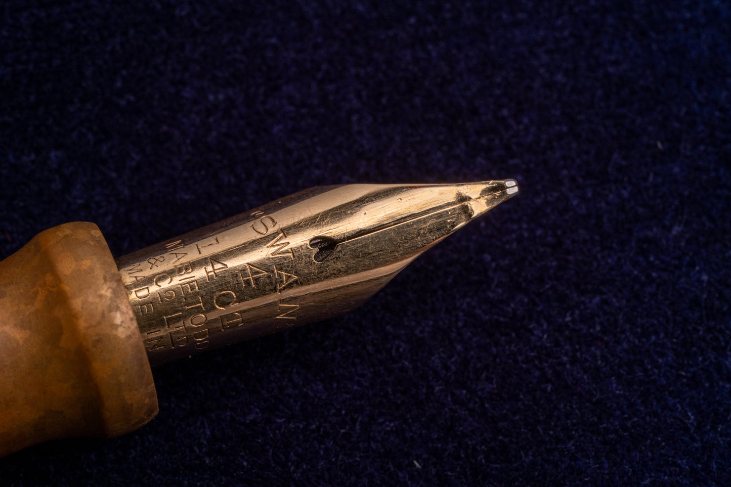 Jowo 6 Nib Unit | Mabie Todd Swan | #4 England | 14ct Gold | Medium Flex Stub