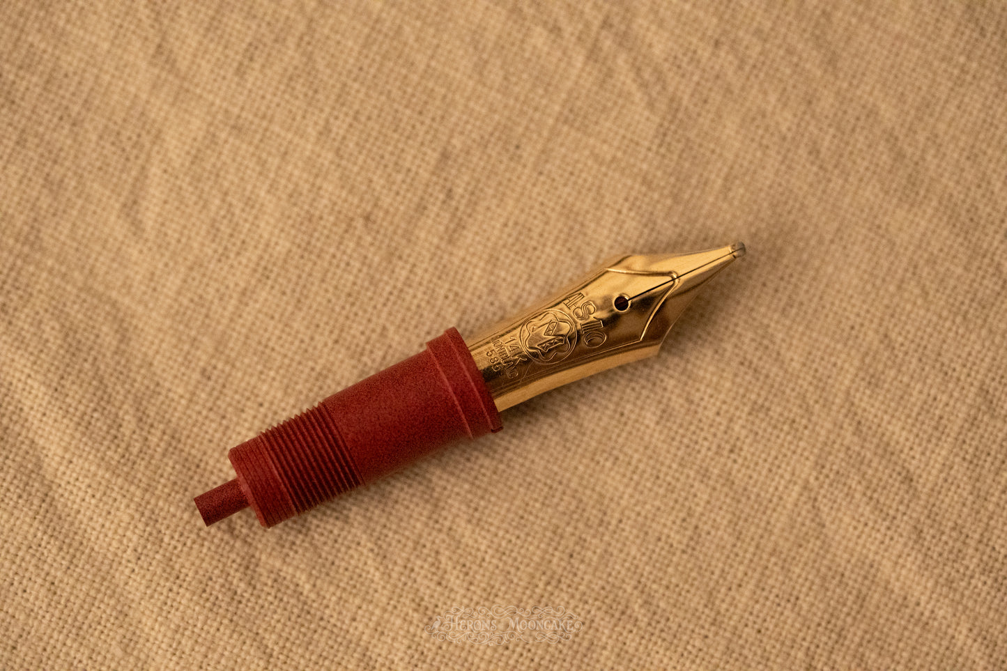 Jowo 6 Nib Unit | Montblanc | 146 Monotone | 14k Gold | Broad Semi Flex Stub