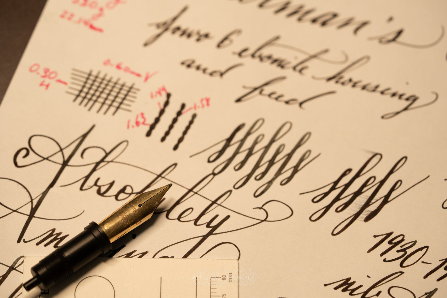 Jowo 6 Nib Unit | Waterman's | #5 Ideal | 14k Gold | Medium Super Flex Stub