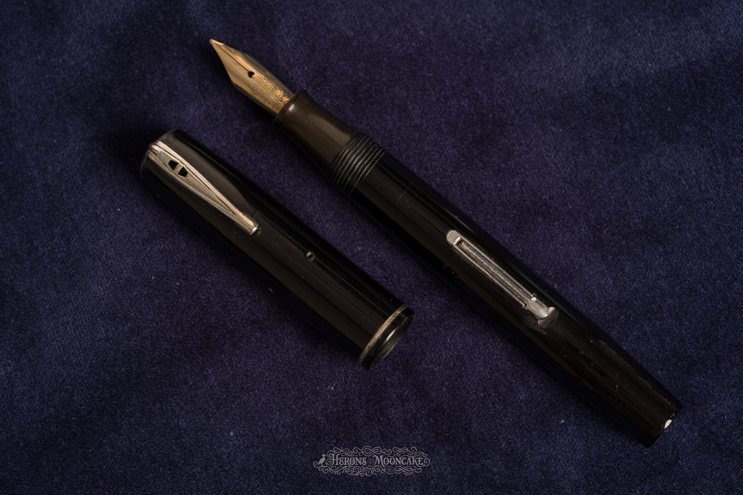 Waterman's | 32V | Black Celluloid | #2 Flex