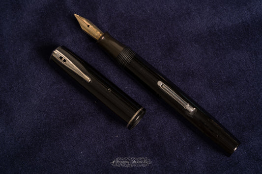 Waterman's | 32V | Black Celluloid | #2 Flex