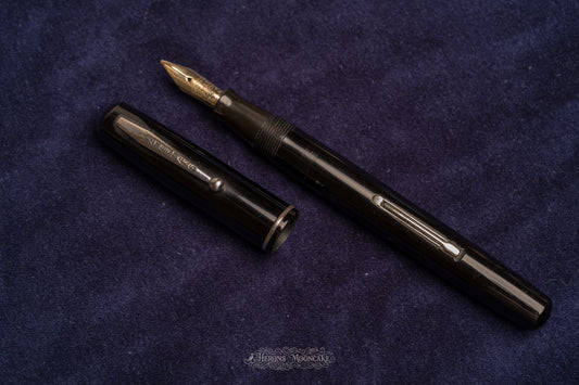 Waterman's | Junior | Black Celluloid | Junior Flex