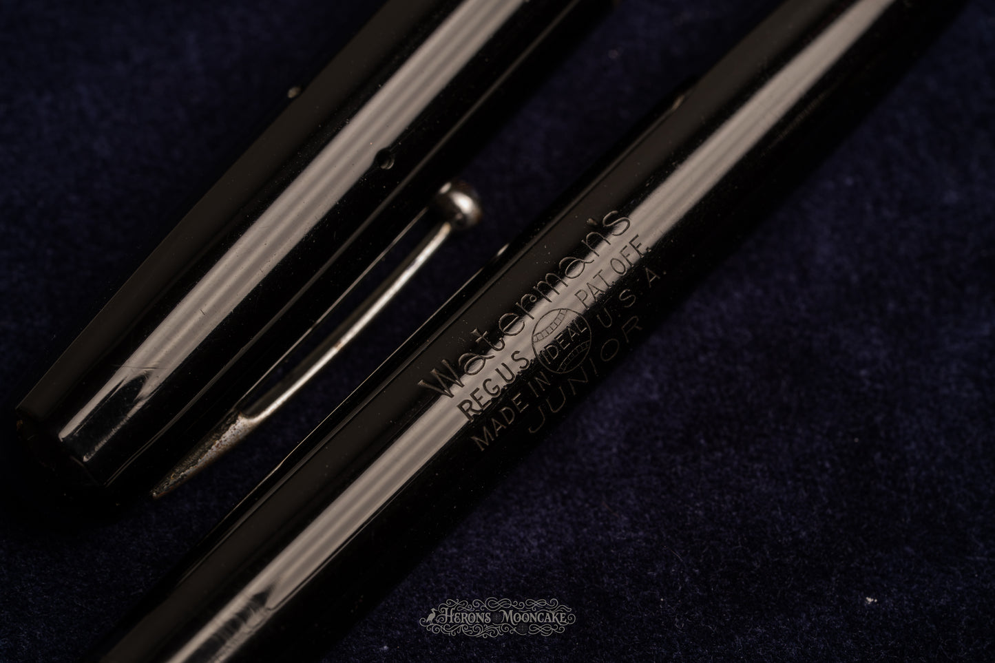 Waterman's | Junior | Black Celluloid | Junior Flex