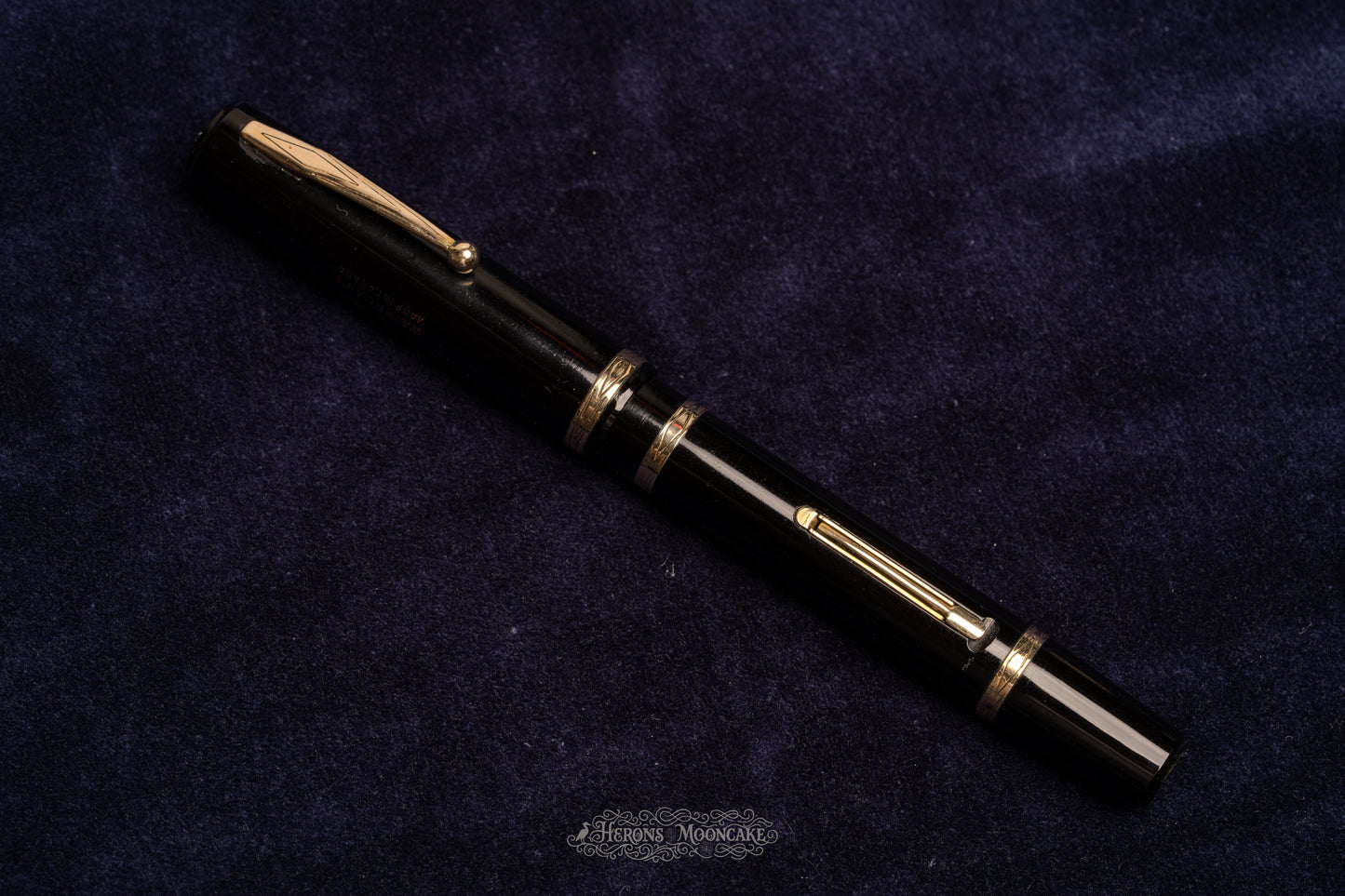 Waterman's | 92 | Black Celluloid | #2 Flex