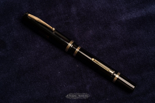 Waterman's | 92 | Black Celluloid | #2 Flex