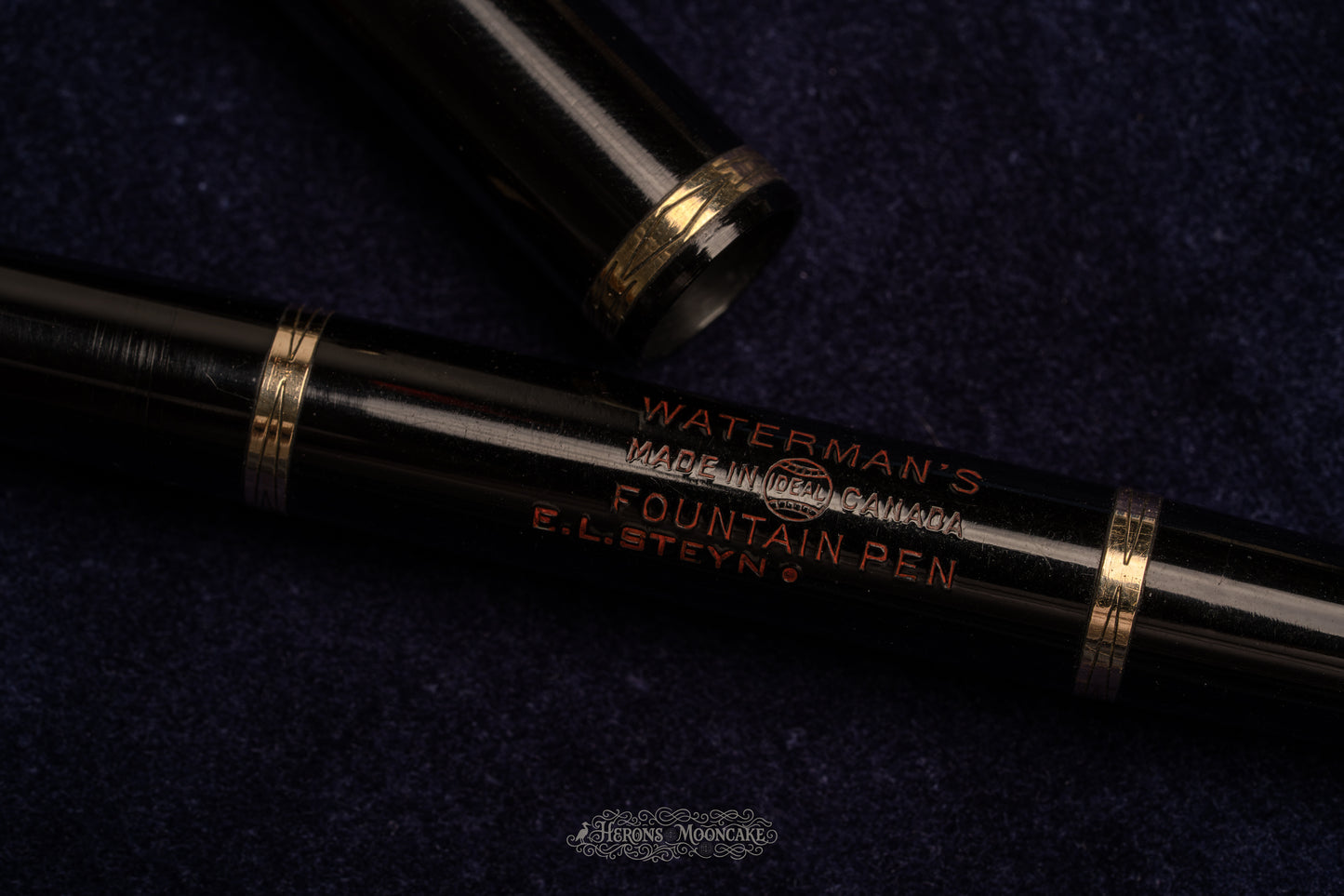 Waterman's | 92 | Black Celluloid | #2 Flex