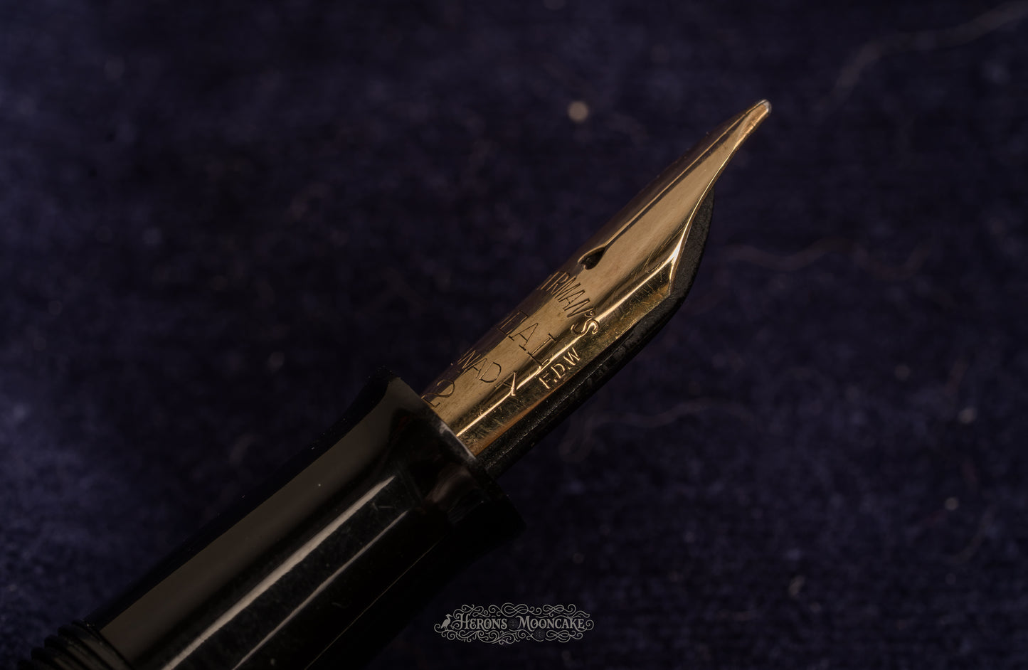 Waterman's | 92 | Black Celluloid | #2 Flex
