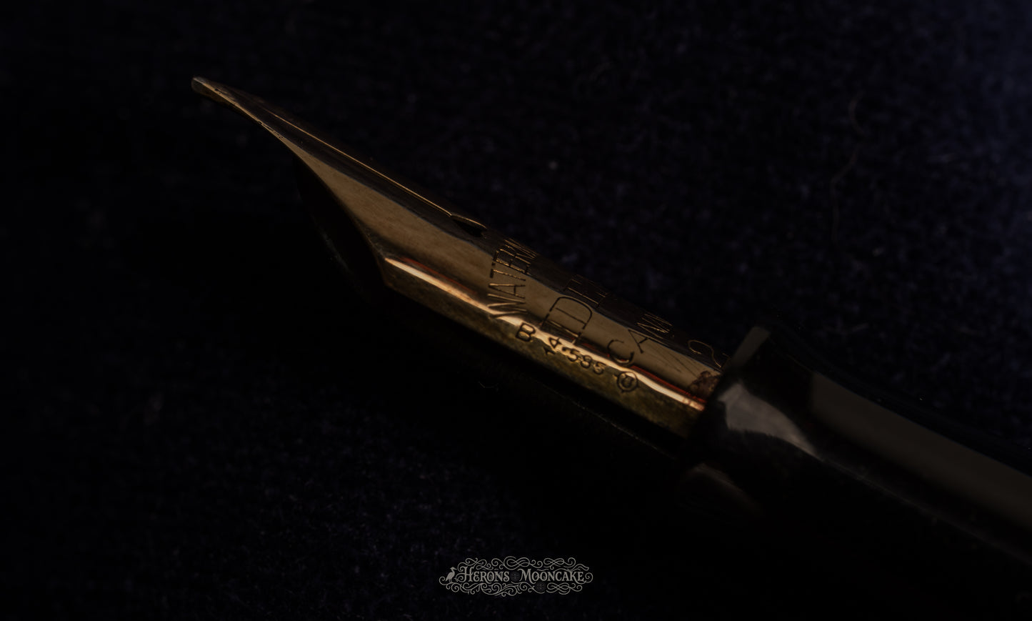 Waterman's | 92 | Black Celluloid | #2 Flex