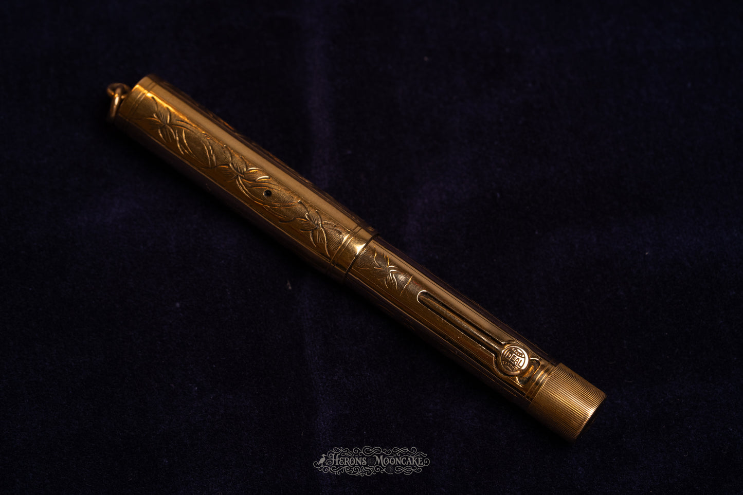 Waterman's | 0552½ V | Gold Pansy Overlay | #2 Flex