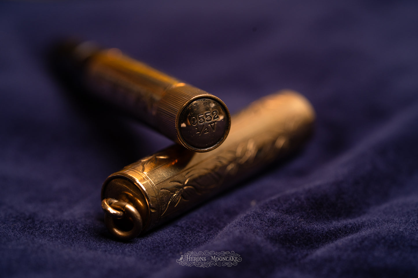 Waterman's | 0552½ V | Gold Pansy Overlay | #2 Flex