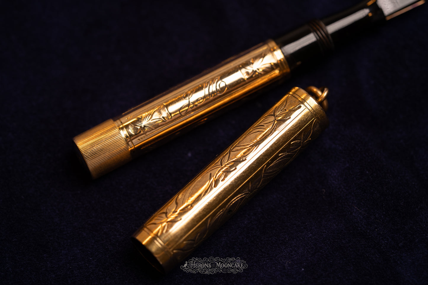 Waterman's | 0552½ V | Gold Pansy Overlay | #2 Flex
