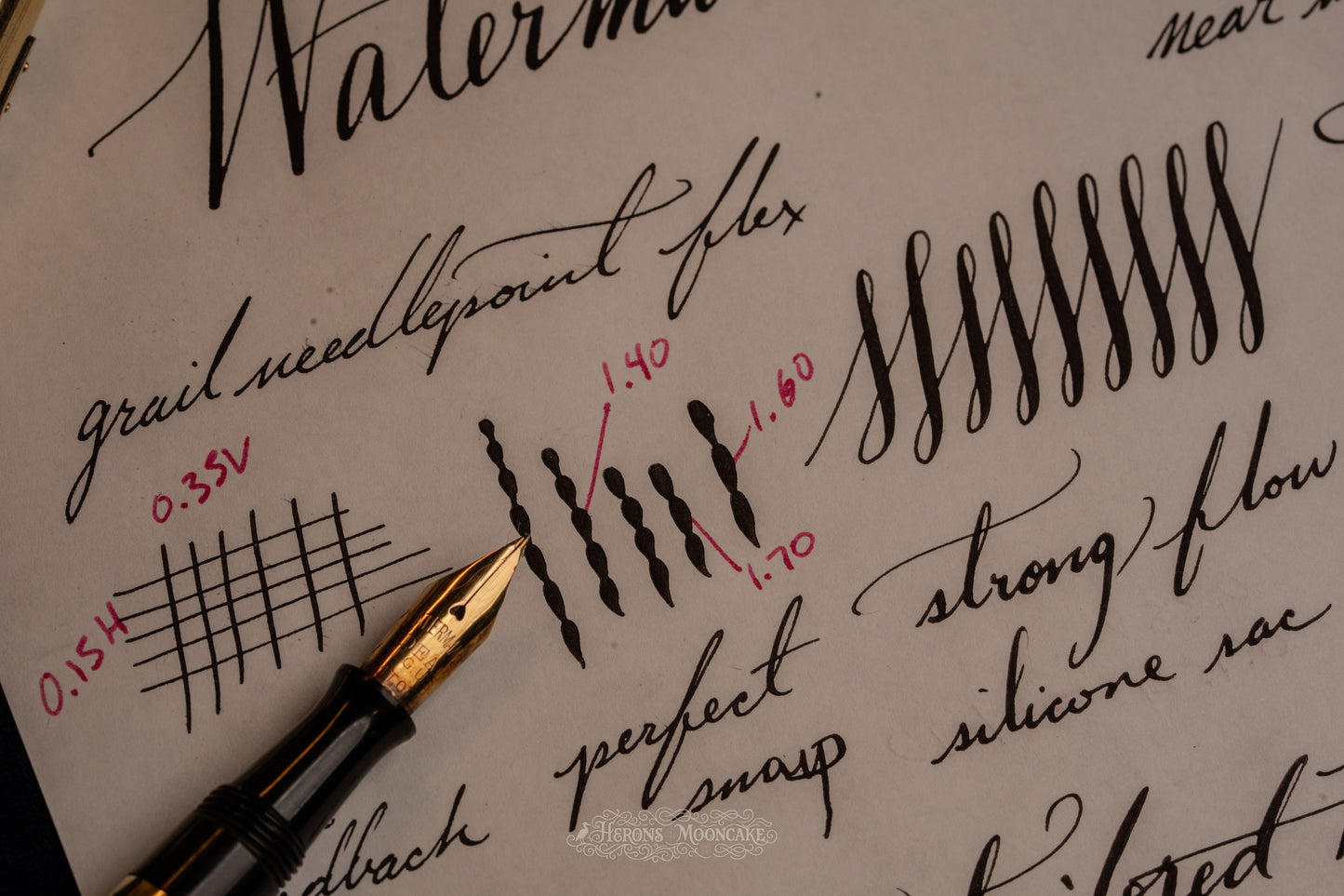 Waterman's | 0552½ | 18k Gold Plate Smooth Overlay | #2 Flex Stub