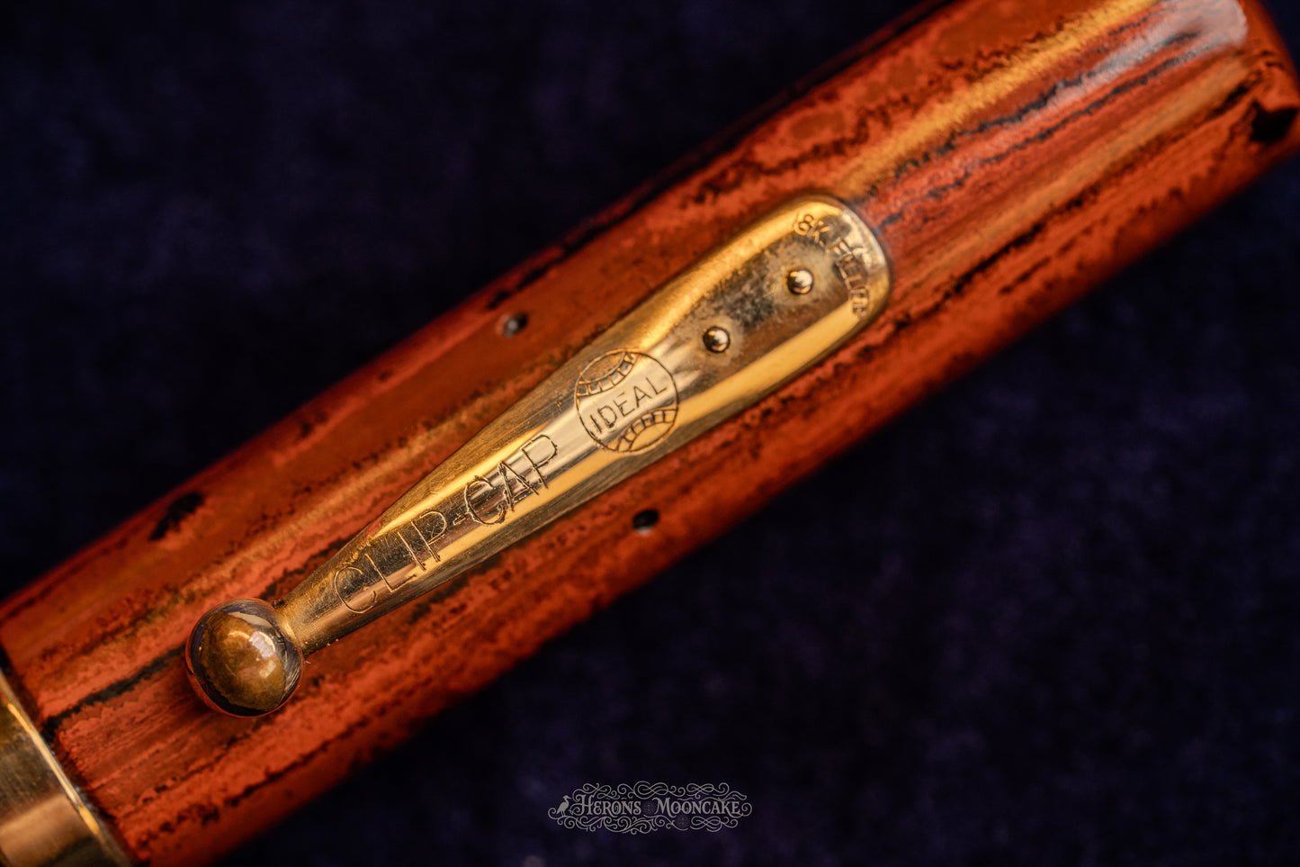 Waterman's | 55 | Red Mottled Woodgrain | #5 Flex
