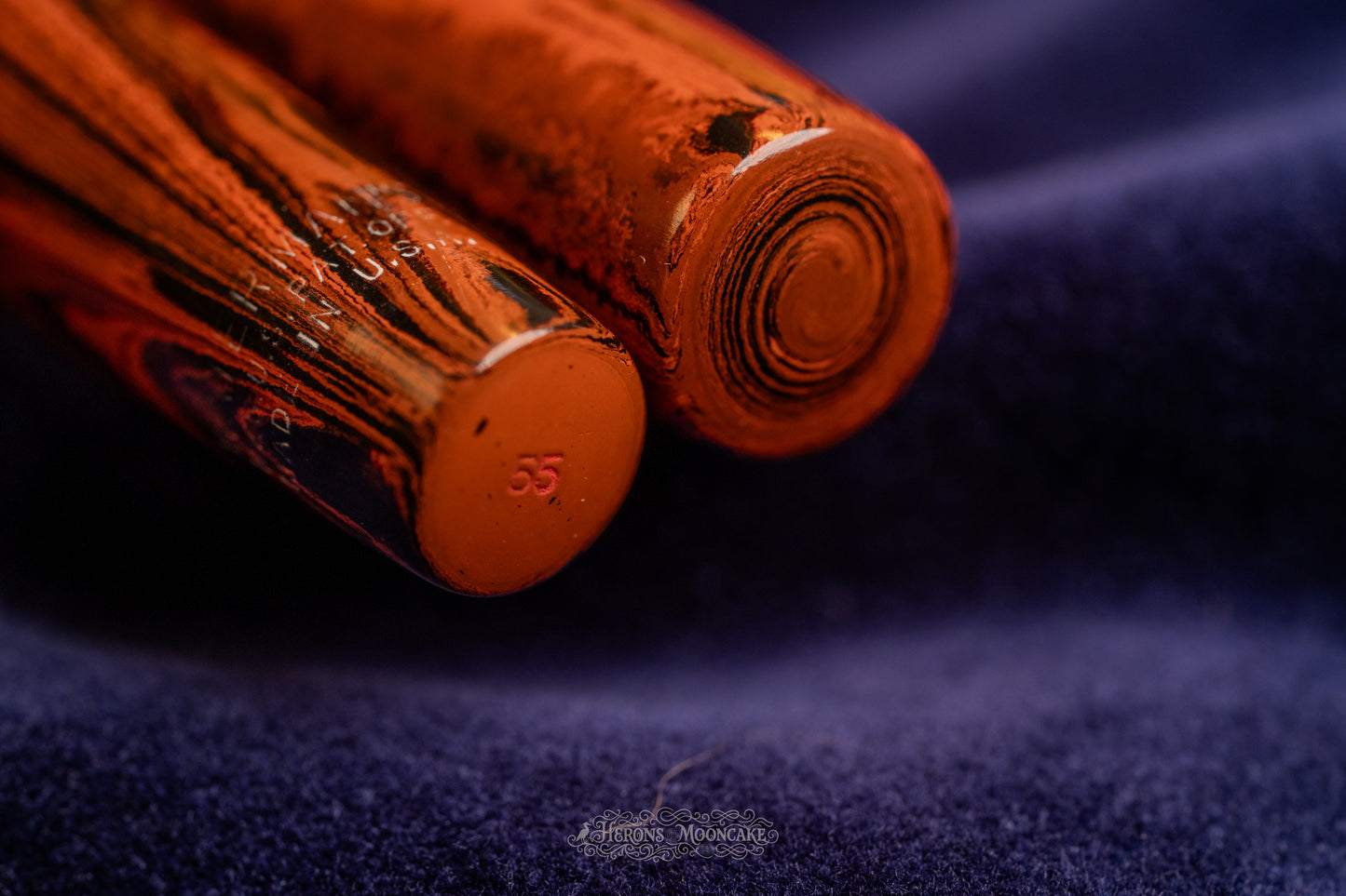 Waterman's | 55 | Red Mottled Woodgrain | #5 Flex