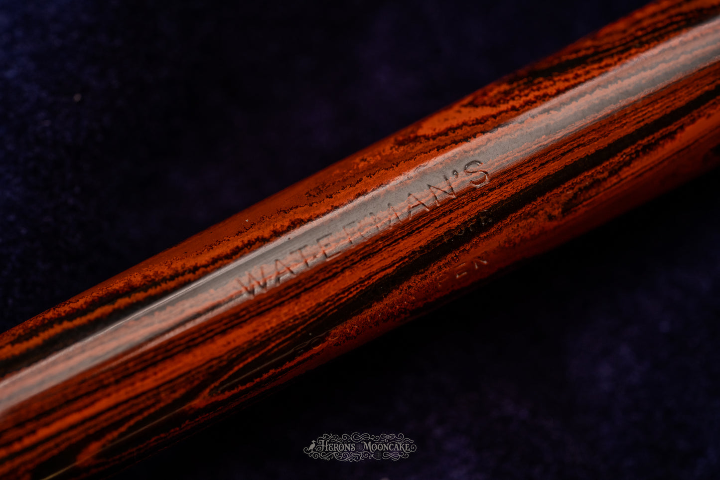 Waterman's | 55 | Red Mottled Woodgrain | #5 Flex