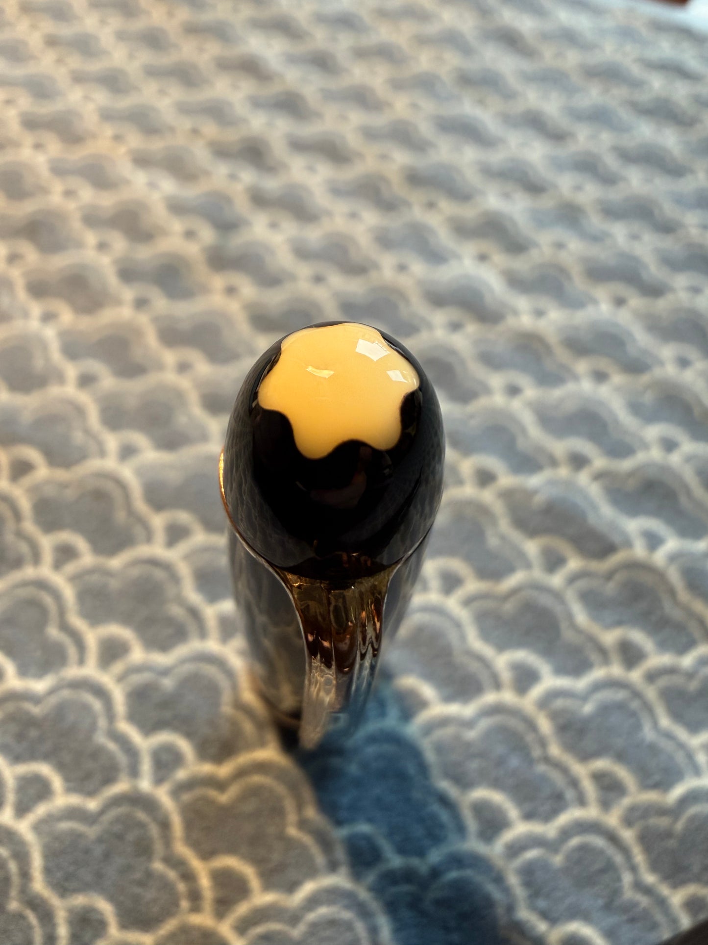 Montblanc 144G, Black Celluloid GPT, #4 14c Flex OB