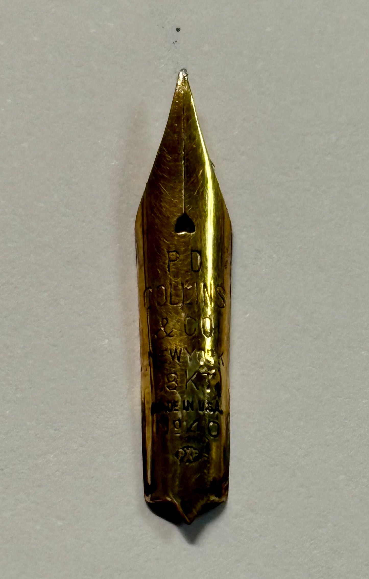 Rose D'Or (Météore), Mottled Ebonite, #2 18ct Flex