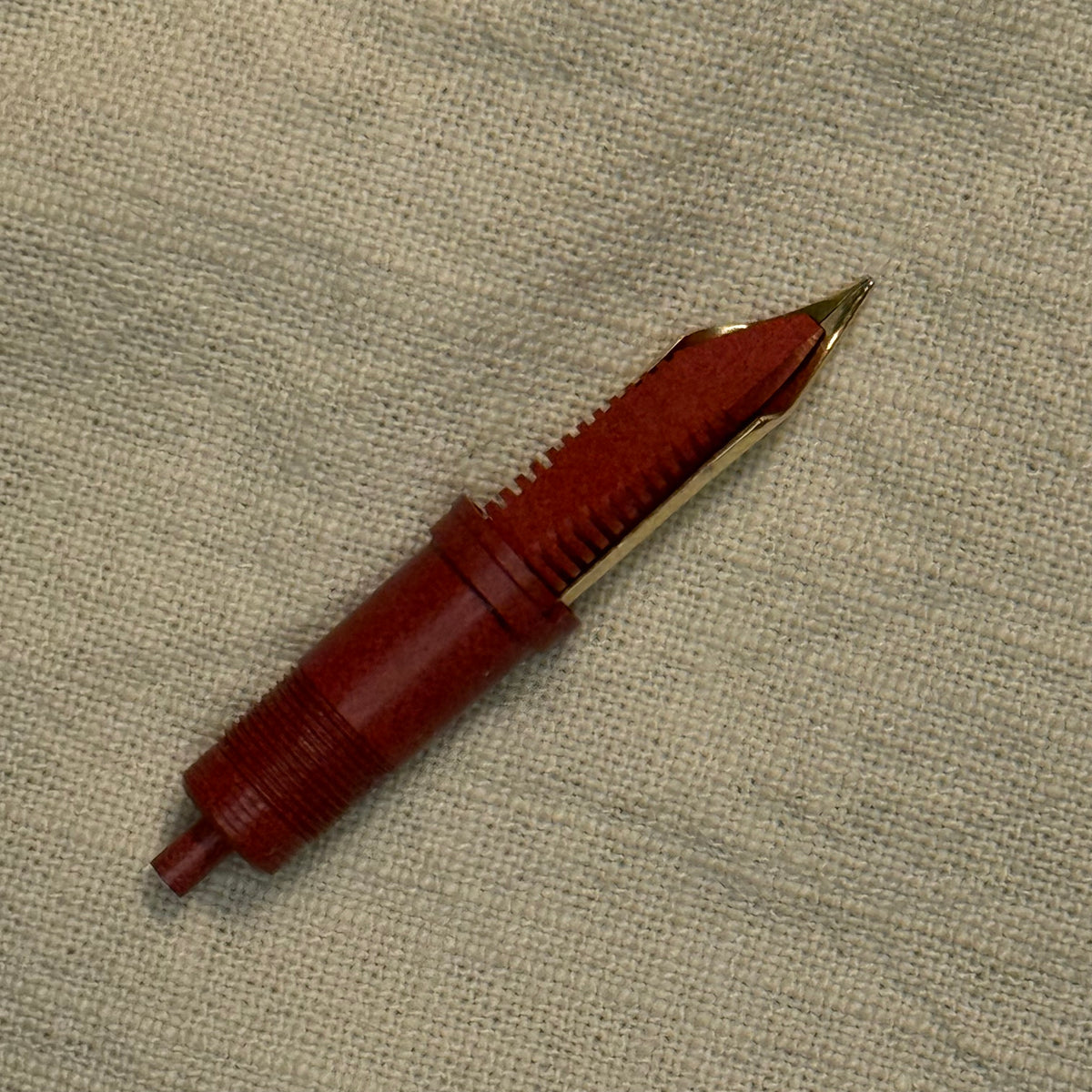 Jowo 6 Nib Unit | Waterman's | #7 Green Keyhole Canada | 14kt Gold | FM Manifold Stub