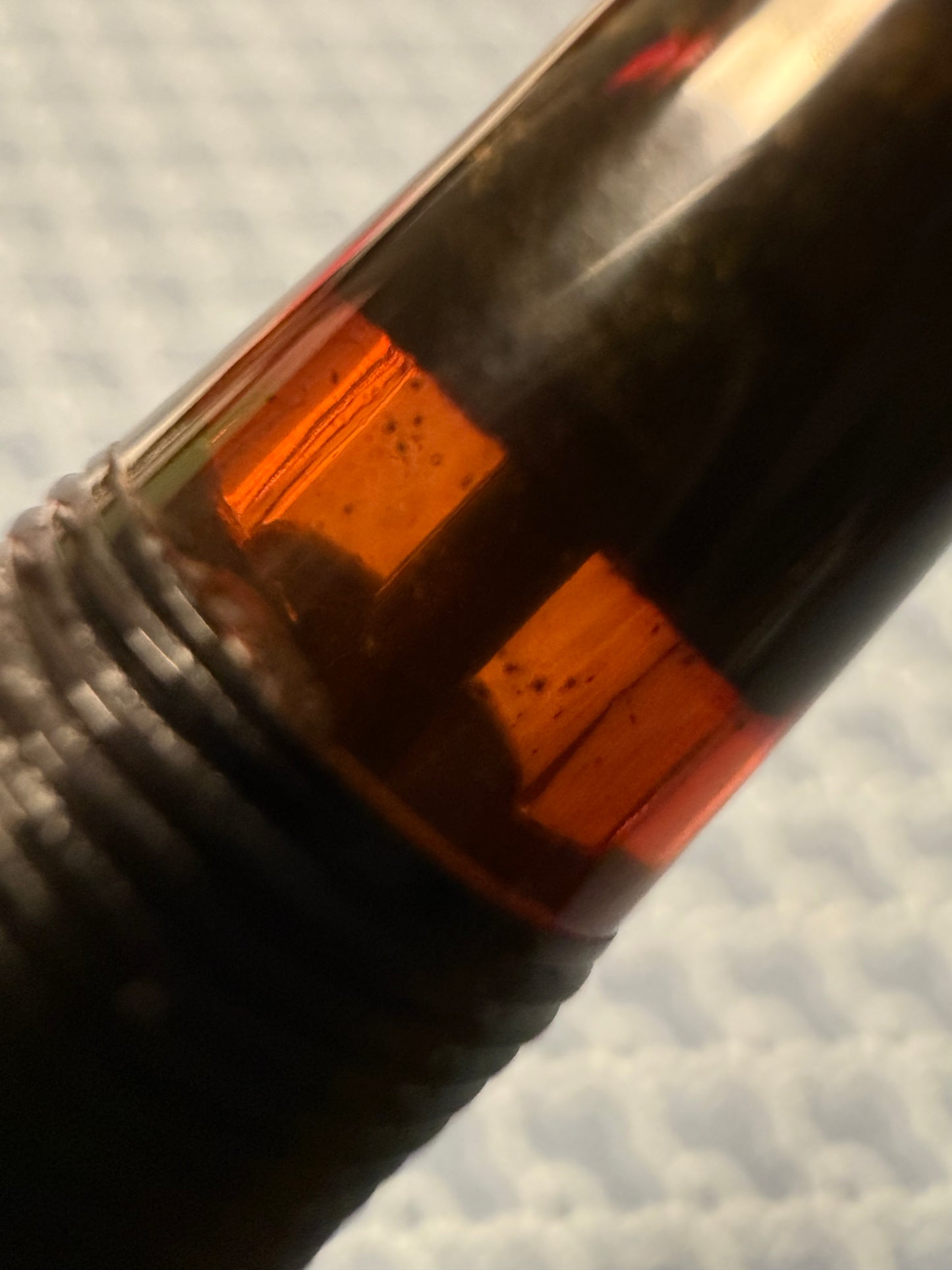 W.A. Sheaffer Balance Lifetime Oversized, Black Celluloid with Gold Trim, #6 Lifetime 14k Gold Nib
