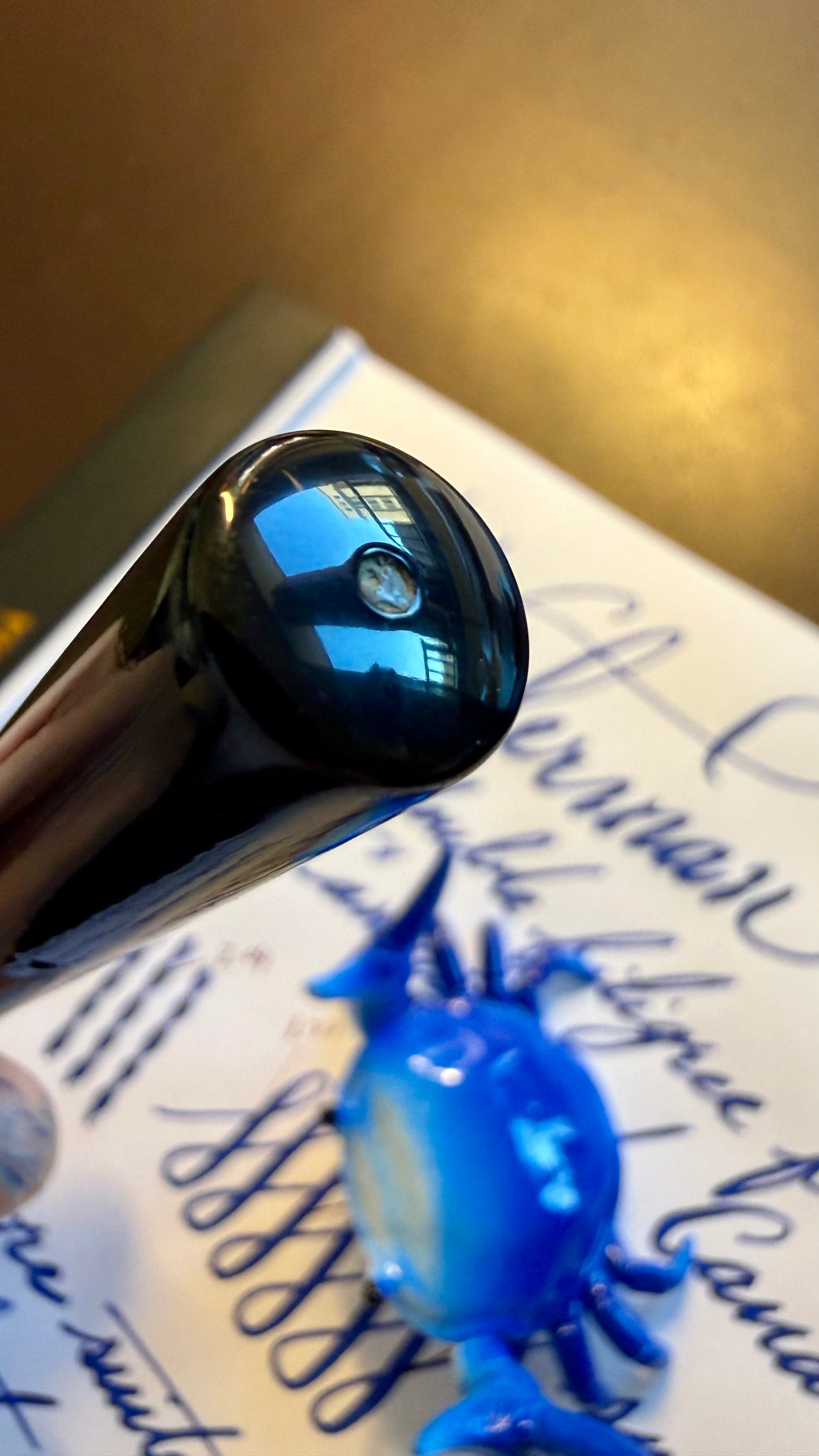 Waterman's 52 Double Gold-Filled Floral Bands Clipless, #2 CAN nib