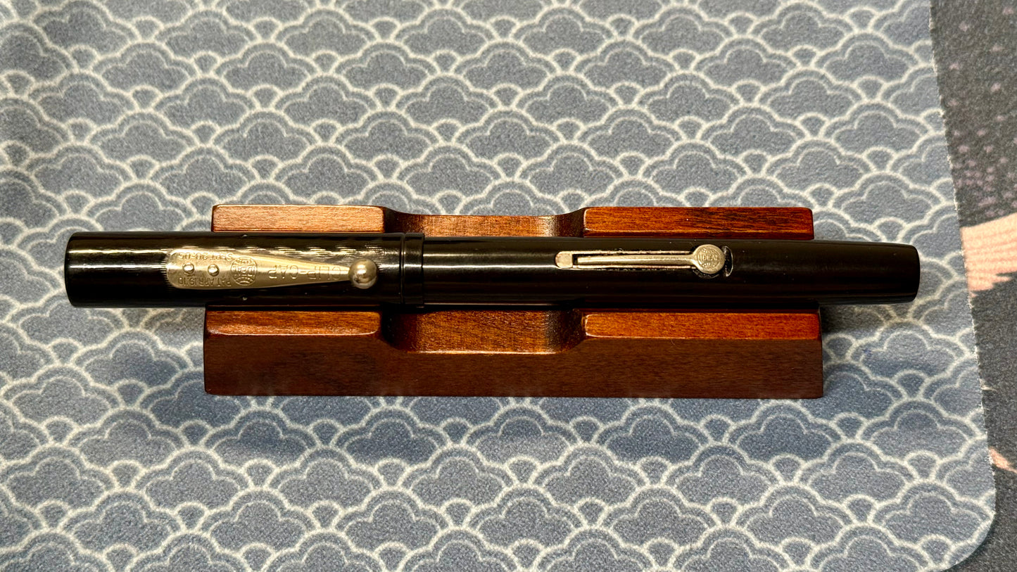 Waterman's 52 BCHR NPT Early Clip-Cap, #2 NY Stub nib