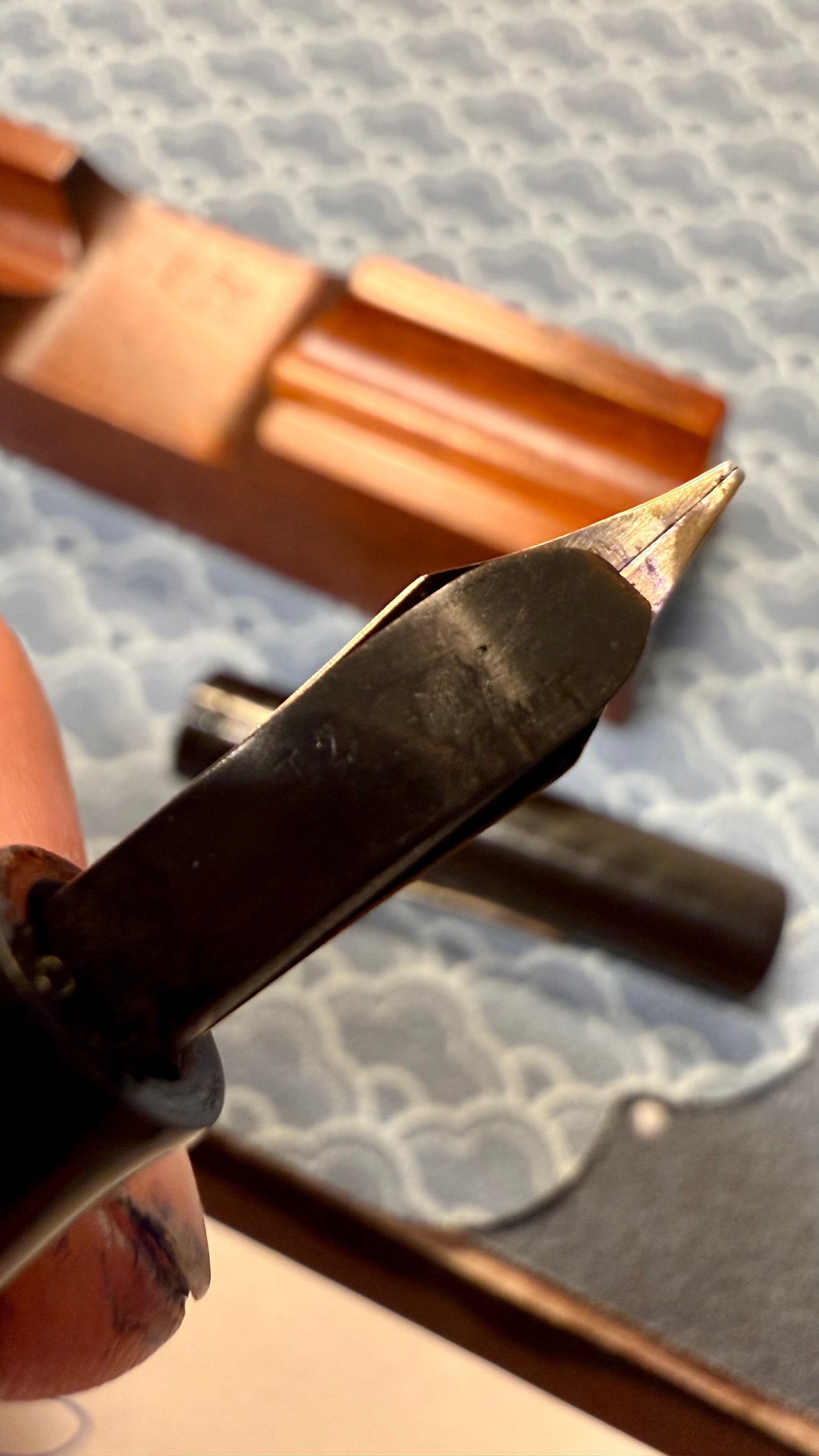Waterman's 52 BCHR NPT Early Clip-Cap, #2 NY Stub nib